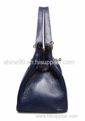 2013 First Layer Genuine Cow Leather Handbag Royal Blue, Rose Red, Lemon Yellow GP0881