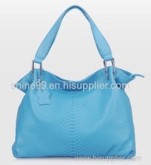 2013 Crocodile Pattern Top Layer Genuine Cow Leather Soft Touch Handbag G0361