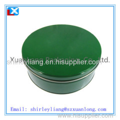 Good Price Round Metal Cookies Tin Box