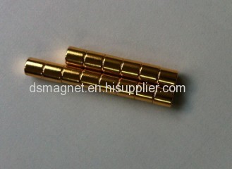 N50 Gold Plated Neodymium Magnets 