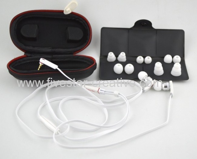 2013 New Model Beats Tour White In Ear Earbud Headphones with MIC ControlTalk