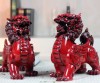 Double Unicorn business gift Desktop Dual Kirin Resin Crafts
