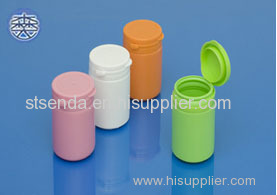 plastic bottle with rip pull cover