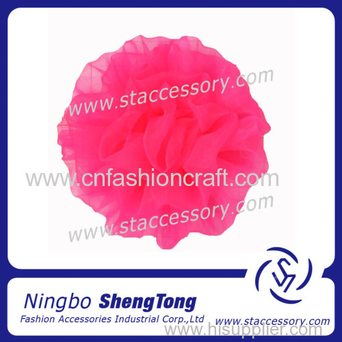 Ribbon artificial hand made flower for decoration