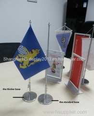 HS table flag pole