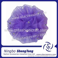 Rhinestone ribbon artificial flower for decoration