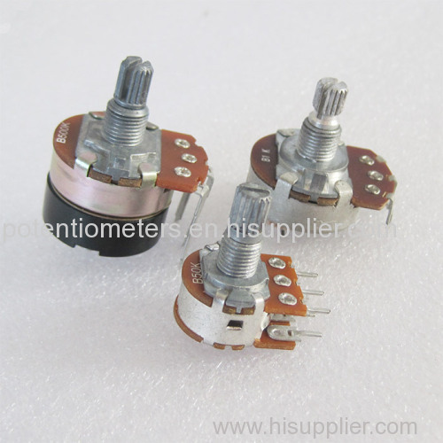 DB24KN rotary potentiometer with metal shaft
