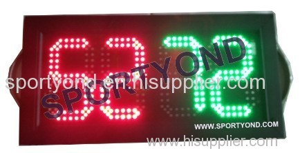 led player substitution board