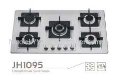 5/five burners, stainless steel, OEM/ODM, High quality Gas Cooktop, gas stove