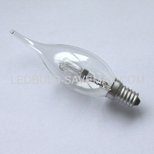 candle tailed eco halogen bulb