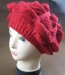 KNITTED FASHIONABLE BEERET BY HAND