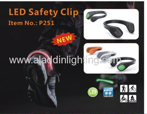 Novelty LED safety clip light P251