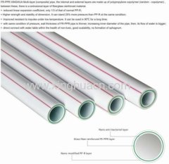 PPR fiberglass composite pipe