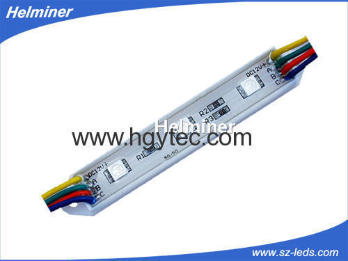 Hottest sale RGB led module, high brightness led sign light(HL-ML-5B3RGB)