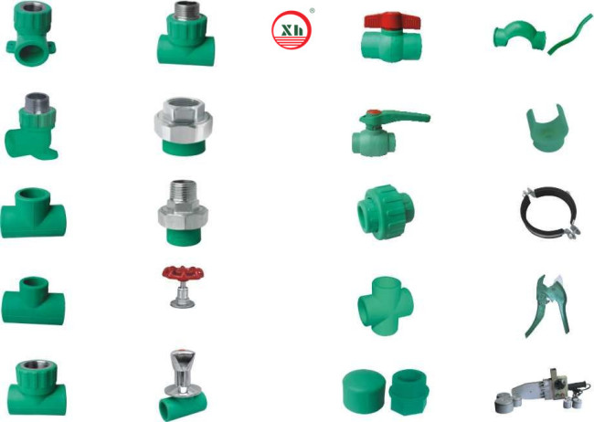 PPRC fittings and pipe group from factory(manufacturer)