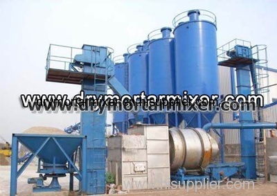 Dry mix mortar plant