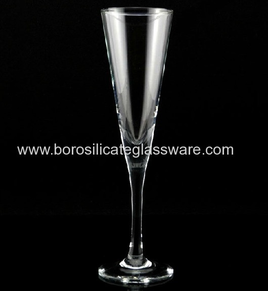 150ml Champagne Glasses Hand Made Borosilicate Glass C&C 