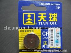 Lithium 3V CR 2032 Coin Battery Batteries