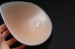 Triangular silicone breast implant