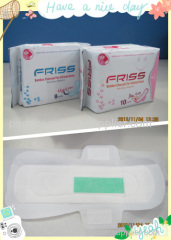 Friss anion + Far-Ir + Bamboo Charcoal Sanitary Napkin