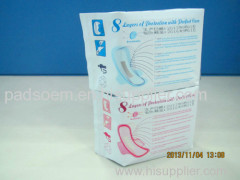 OEM service for anion sanitary napkin