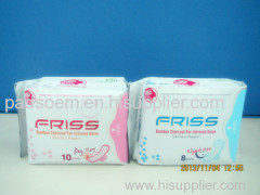 Megatism sanitary napkin oem with soft cotton non-woven fabric