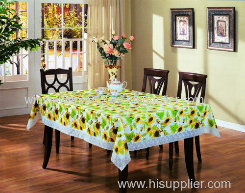 PVC Table Cloth with Non-woven Backing