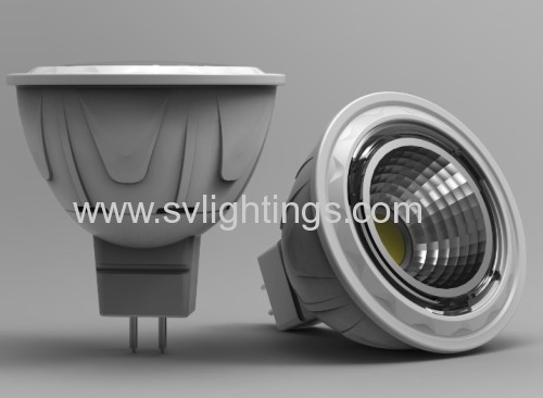 12V MR16 LED Spotlight 6W COB to replace 50w halogen lamps