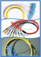 SC/PC 12 core multimode fiber fiber optic bunchy pigtail