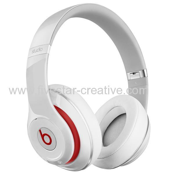 2013 The New Beats Studio 2.0 V2 Headphones white