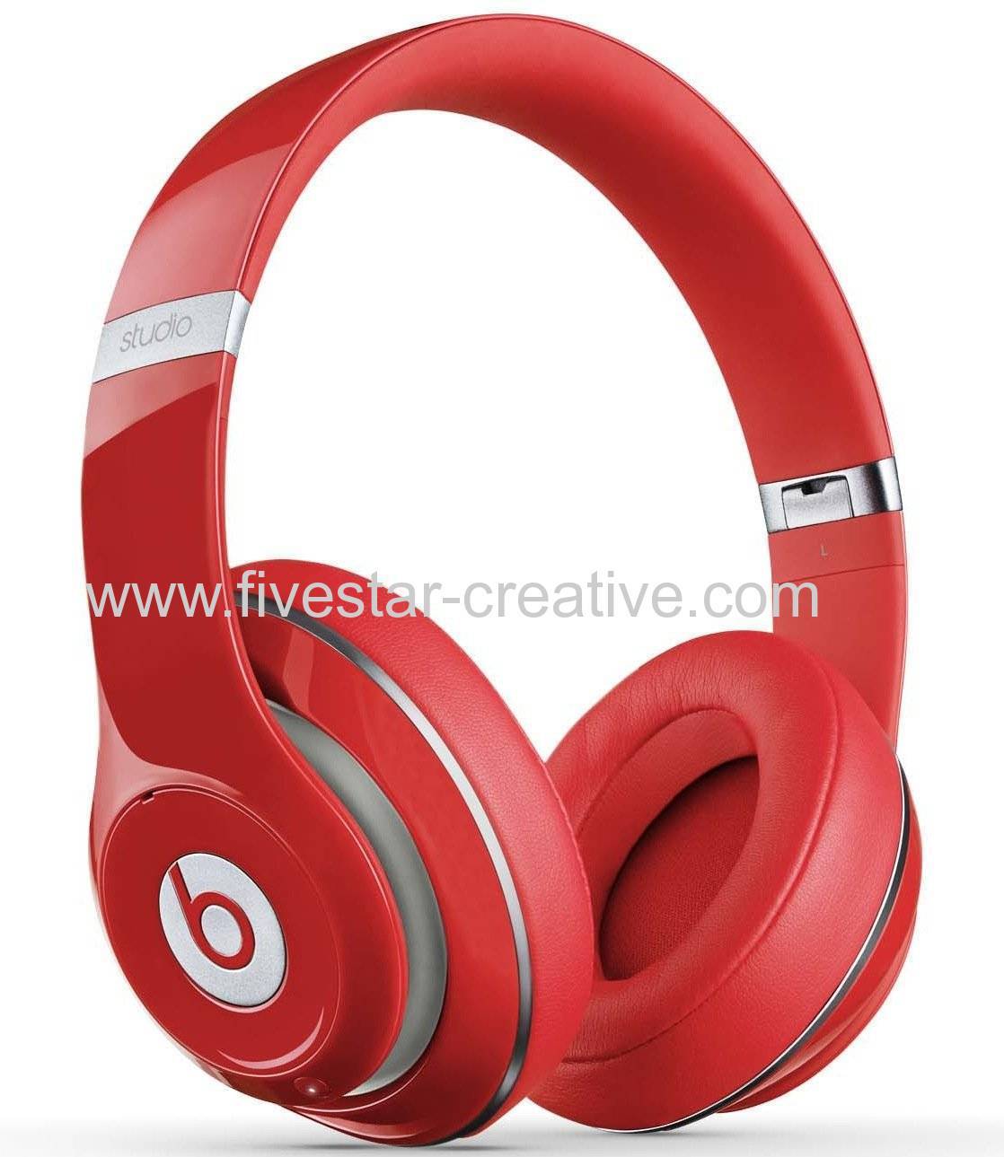Beats by Dre Studio 2.0 Over-Ear Headphones with Control Talk Red