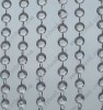 Bead curtain chains by rings for wedding decoration