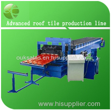 automatic roof tile making machine