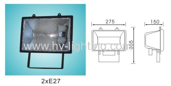 Moisture-proof aluminum Bulkhead light