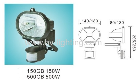 Moisture-proof aluminum Bulkhead light