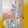 Decoration cylinder glass vase