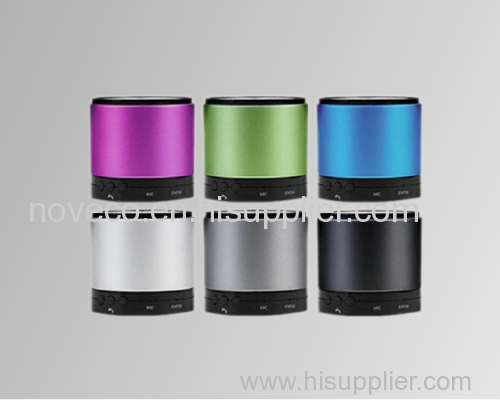 Hot Selling Multi Color Optional Mini Bluetooth Speaker Portable for MP3, PC, iPhone, Moblile Phone
