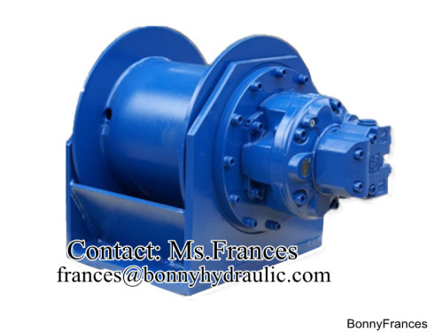 2.5 ton drilling rig hydraulic winch for hoisting