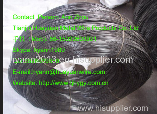 Mild Steel Black Annealed Wire BWG16/18/20/22 steel wire