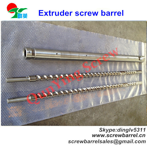 HDPE extruder screws and barrel for film inflation machine