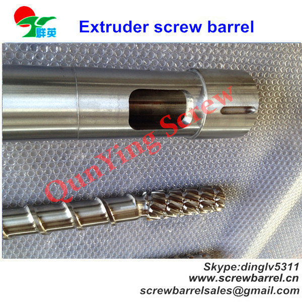 HDPE extruder screws and barrel for film inflation machine