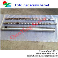 HDPE extruder screws and barrel for film inflation machine