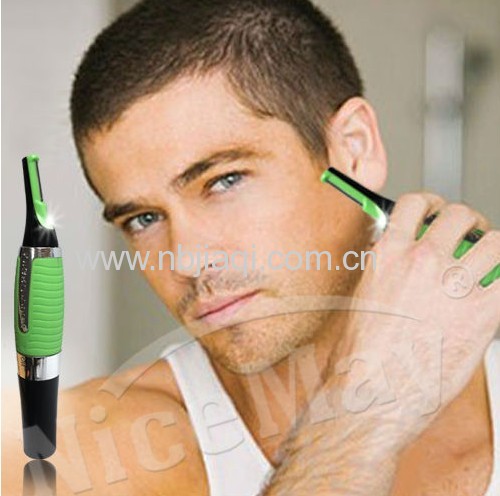 nose and hair trimmer with LED