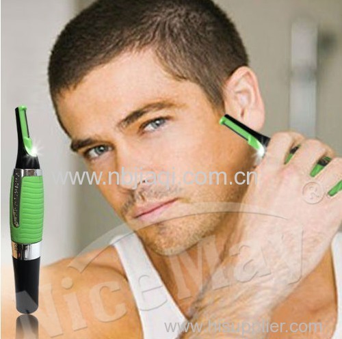 nose and hair trimmer with LED