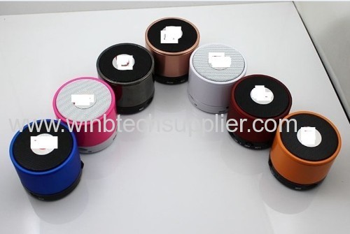 S10 Portable Wireless Mini Bluetooth Speaker for Bluetooth Devices Support Handfree Calling TF card Metal Case