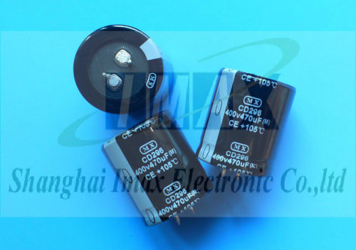 500V 390uf snap in electrolytic capacitor