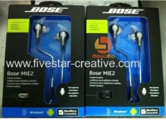 Bose MIE2 Earbud Headphones Black/White