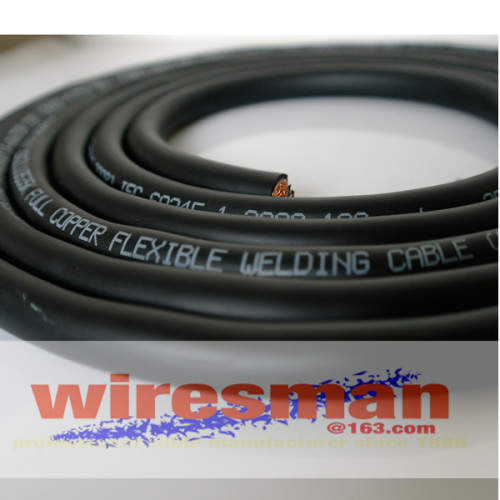 black super flex double insulation heavy duty 95SQMM welding cable 600AMP