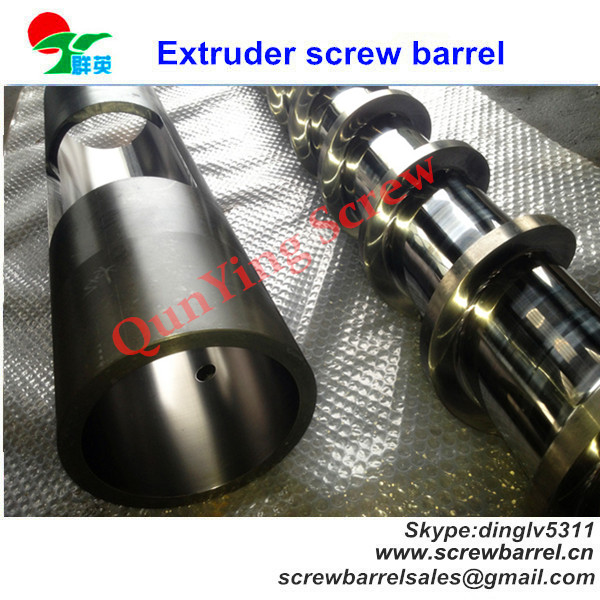 diameter 150bimetallic screw for extruder