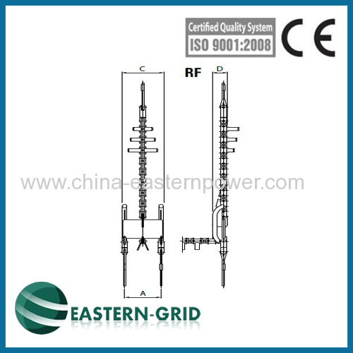 Running board for two/2 or three/3 bundles conductors 